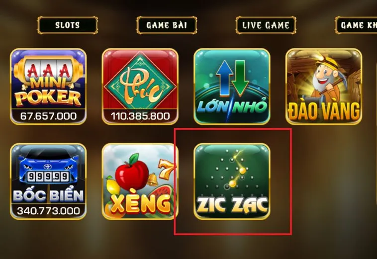 Hướng Dẫn Cách Chơi Game Nhanh ZicZac Tại 79King Hiệu Quả Nhất 1 Hướng Dẫn Cách Chơi Game Nhanh ZicZac Tại 79King Hiệu Quả Nhất